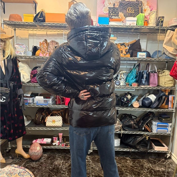 POINT ZERO Hooded Down Jacket Black - Picture 4 of 14